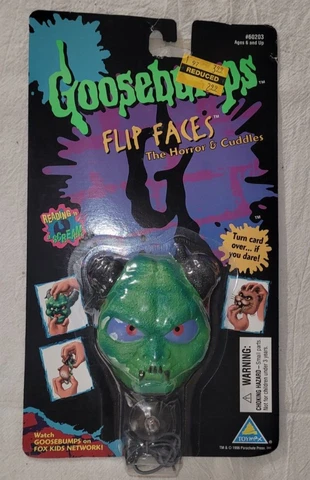 vtg GOOSEBUMPS Flip Faces CUDDLES The HAMSTER MOC The Horror SHIPPING INCLUDED Cover