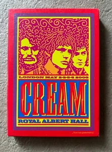 CREAM Royal Albert Hall London May 2-3-5-6 : 2005 2-Disc DVD w/ Insert Slipcase - Picture 1 of 5