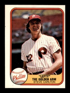 1981 Fleer Steve Carlton #660 Philadelphia Phillies