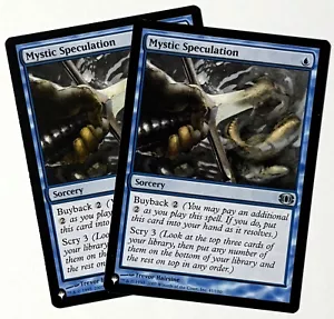 X2 MTG Future Sight (FUT 041) Mystic Speculation - NM - Uncommon - The List - Picture 1 of 2