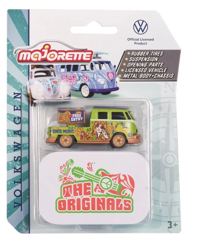 Majorette 212055005 - VW The Originals Deluxe Auto T1, Free Entry - Immagine 1 di 1