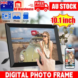 10.1inch HD Digital Photo Frame Picture Movie MP4 Player Sensor Control Calendar - Picture 1 of 12