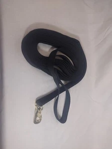 25 Foot Dog Leash - Black And Gold - Picture 1 of 3