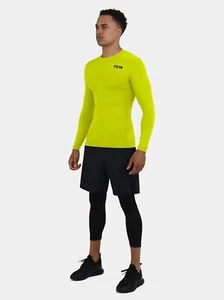 TCA Hyperfusion Compression Herren Base Layer Größe Medium Lime - Bild 1 von 5