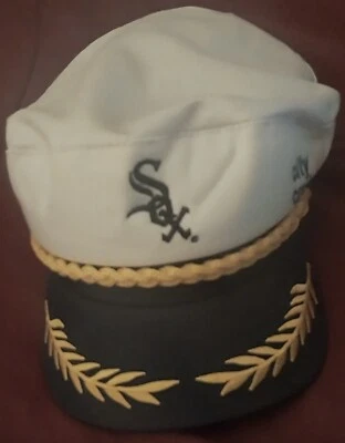 Never Worn White Sox Boat Captain Hat by City Cruises From The 5/25/2025 Game 🛥 - Image 1 of 4