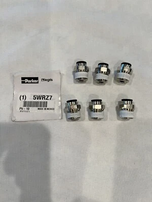 6 - New Legris 3175 08 18 Male Connector 5/16" Tubing 3/8” MNPT Push Connect - Image 1 of 4