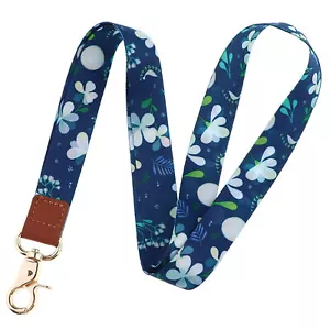 Teachers Neck Lanyard Strap String Phone Keys ID Card Badge Flowers AUSTRALIA - Picture 1 of 44
