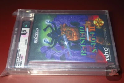 SILVER VGA 85! - Rastan Saga II 2 (Sega Genesis 1990) NEW! - RARE! - Image 1 of 3