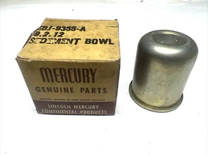 NOS Mercury & Lincoln 1955-1957 AC Fuel Filter Sediment Bowl EBJ-9355-A - Picture 1 of 3