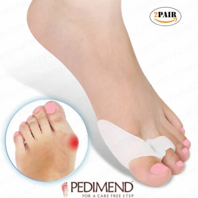 PEDIMEND™ Silicone Gel Bunion Protector with Toe Separator (4PCS) - Foot Care - Image 1 of 4