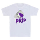 Dream Funny Drip Gift Purple Inspired Design Vintage Men&#39;s Short Sleeve T-Shirt