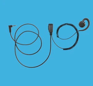 Theaters Cellphone Nurse Officer Caterer Headphone PTT for Cobra MRHH200 MRHH100 - Afbeelding 1 van 7