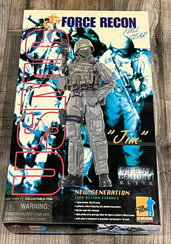 NEW 1/6 Dragon Century Elite USMC Force Recon Special Forces Figure Jim 70124 Cover