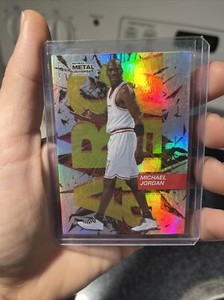 2021 Skybox Metal Universe Champions Arc Weld Michael Jordan #AW-1