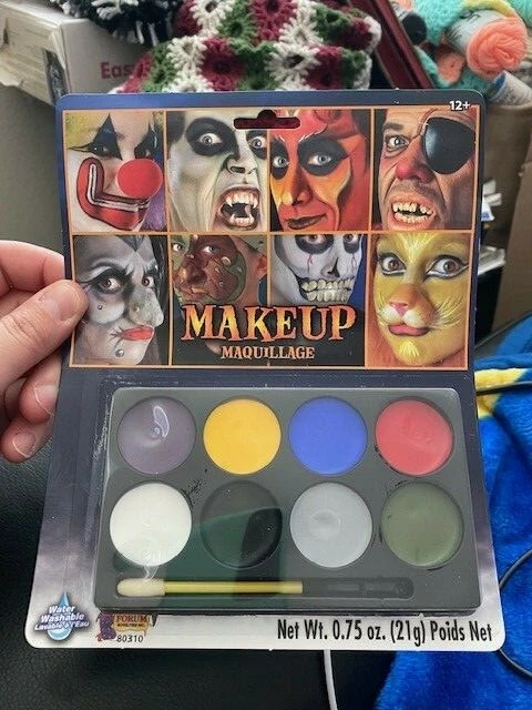 Carnival Halloween Face Paint Disguise Costume Makeup Kit New!!! - Image 1 of 2