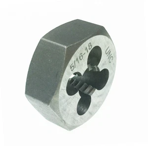 Swordfish 8166 - Alloy Steel Hex Dies 5/16"-18 UNC - Bild 1 von 1