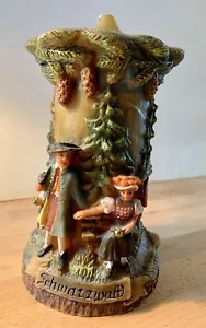 Vintage German Johann Gunter Walldurn Baden Carved Candle Schwaizwald Unused - Picture 1 of 8