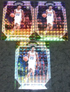 (3) 2017-18 Panini Prizm Mosaic JOSH JACKSON #46 RC SILVER REFRACTOR LOT - Picture 1 of 1