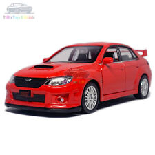 1/36 Subaru WRX STI Model Car Alloy Diecast Toy Vehicle Collection Gift Kids Red