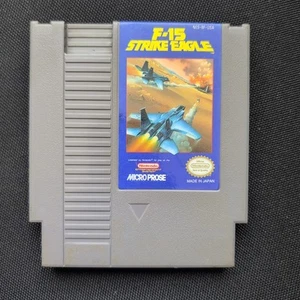 F-15 Strike Eagle (Nintendo NES) Getestet Funktioniert Cartridge Spiel - Bild 1 von 4
