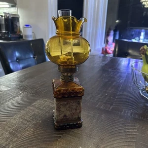 Rare Oil Lamp Vintage 1970’s Beautiful - Picture 1 of 22