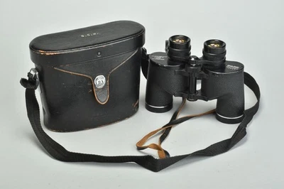 Asahi Pentax Binoculars. Quality 8x40 Wide Field Cased Field Glasses. CZP - Image 1 of 4