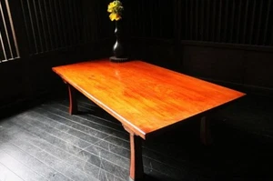 Japanischer Vintage SHOWA Retro CHABUDAI niedriger Tisch KADAI Aufsteller Bonsai B91cm - Bild 1 von 12