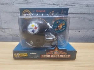 PITTSBURGH STEELERS NFL ROOM WORKS DESK ORGANIZER - RIDDELL - Picture 1 of 6
