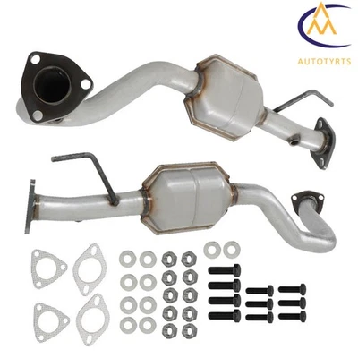 Convertidor catalítico diestro+derecho 3,2 L 2 piezas diestro+derecho para Isuzu Rodeo 1998-2002 y Amigo 1998-1999 Foto 1 de 4