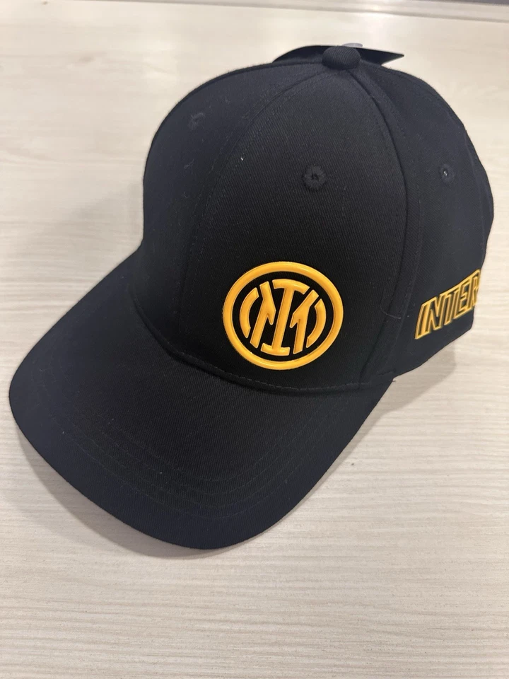 Cappello Fc Inter Visiera Cotone Ricamato Originale Ufficiale Internazionale - Immagine 1 di 4