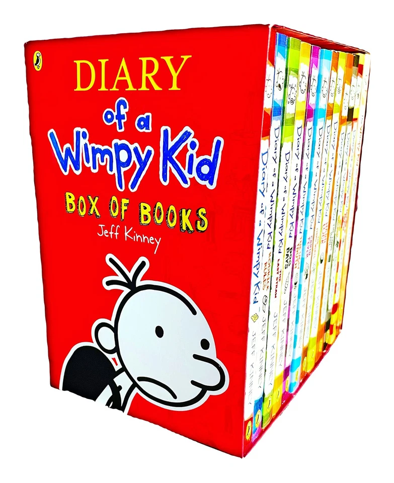 Diary of a Wimpy Kid Collection 12 Books Box Set - Image 1 of 1