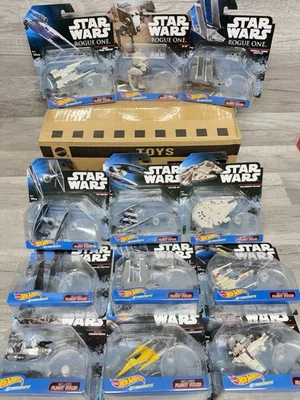 Hot Wheels Star Wars Starships Lot Of 12 Complete Case New! Unopened! - Image 1 of 4