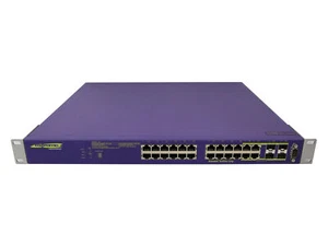 Extreme Networks Switch Summit X450e-24p 24Ports PoE 1000Mbits 4Ports Combo SFP  - Bild 1 von 5