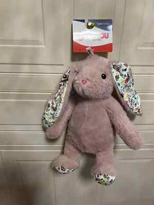 PetLou 15" Dog Toy Rabbit Promo Lavender Bunny with Crinkle Noise Squeaker - New - Image 1 of 3