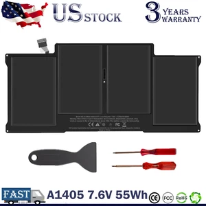 A1405 Battery For Apple MacBook Air 13" Model A1369( Late 2010, Mid 2011) A1466 - Picture 1 of 9