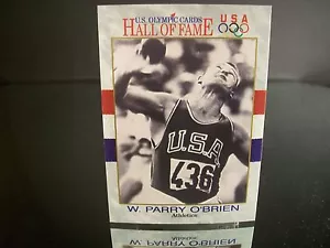 Rare W. Parry O'Brien U.S. Olympic Impel 1991 Card #19 HALL OF FAME Athletics - Picture 1 of 1