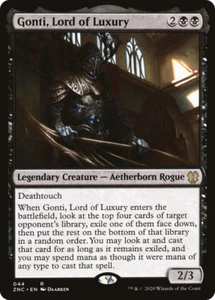 GONTI, LORD OF LUXURY mtg NM-M Zendikar Rising Commander 1 Rare - Picture 1 of 1