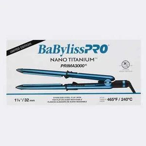 Alisadora BaBylissPRO Nano Titanio Negro Mate Prima3000 1.25 BNTMB3000TUC - Imagen 1 de 6