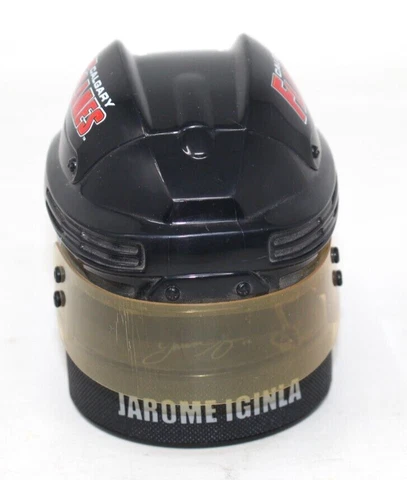 2009 McDonalds NHL Jarome IGINLA Calgary Flames Mini Helmet Cover