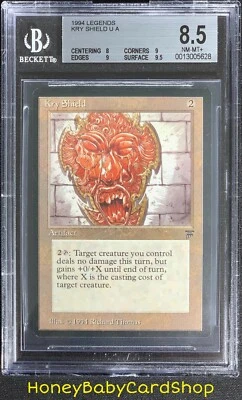 MTG Legends 1994 Kry Shield BGS 8.5 NM/MT+ Old School 93/94 - Image 1 of 4