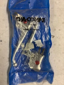 Vintage Dia Compe  Brake Lever Set Red Dot New OS Flat Bar Cruiser OG  80s A3 - Picture 1 of 2