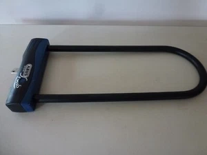 Abus Sinus 46/150 HB Fahrradschloss Bügelschloss schwarz dunkelblau 1 Schlüssel - Bild 1 von 7