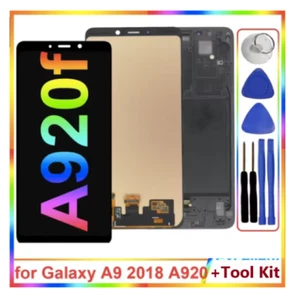 Do Samsung Galaxy A9 2018 A920F Wyświetlacz LCD OLED Ekran dotykowy Digitizer Wymień - Zdjęcie 1 z 6