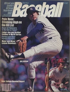 Anuario oficial de béisbol 1982 de Street & Smith - Rich Gossage NY Yankees Salón de la fama - Imagen 1 de 2