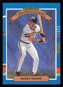 1991 Donruss #4 Barry Bonds Baseball Card - - Near Mint or Better