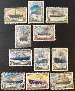 USSR Russia 1976/78 Icebreakers ships MNH