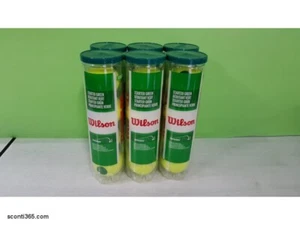 Wilson Paket 6 Rohre Von 4 Bälle Starter Play Grün - Bild 1 von 5