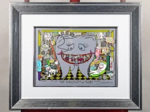 Charles Fazzino Limited 3D Art "Swear to Tell the Tooth" - Picture 1 of 2