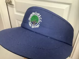 Visiera oversize - MESQUITE GOLF & C.C Palm Springs - copricapo imperiale - made in USA - Foto 1 di 5