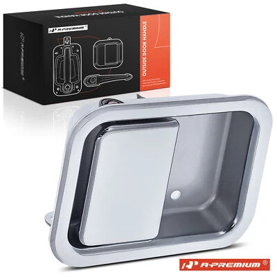 Manija de puerta interior cromada A-Premium lado del conductor para Western Star 4900EX 4900FA Foto 1 de 4